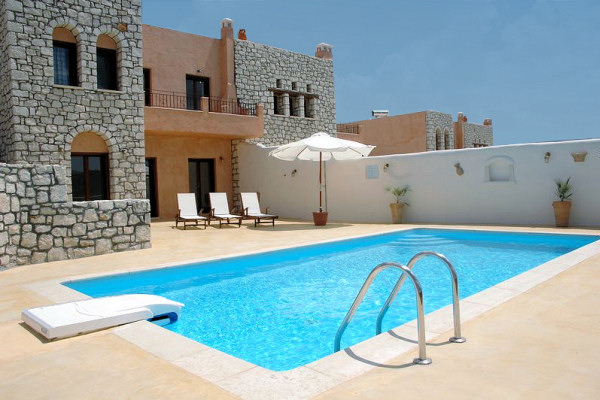 Each villa at Platani has its own pool