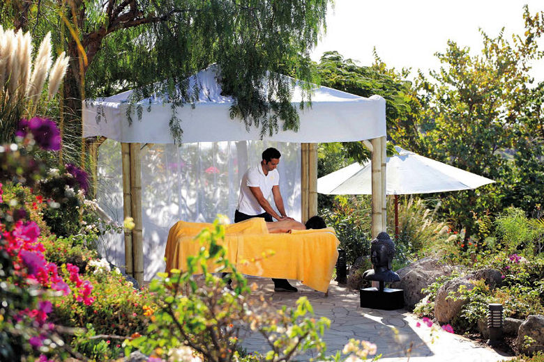 Massage treatments can be arranged in the gardens
