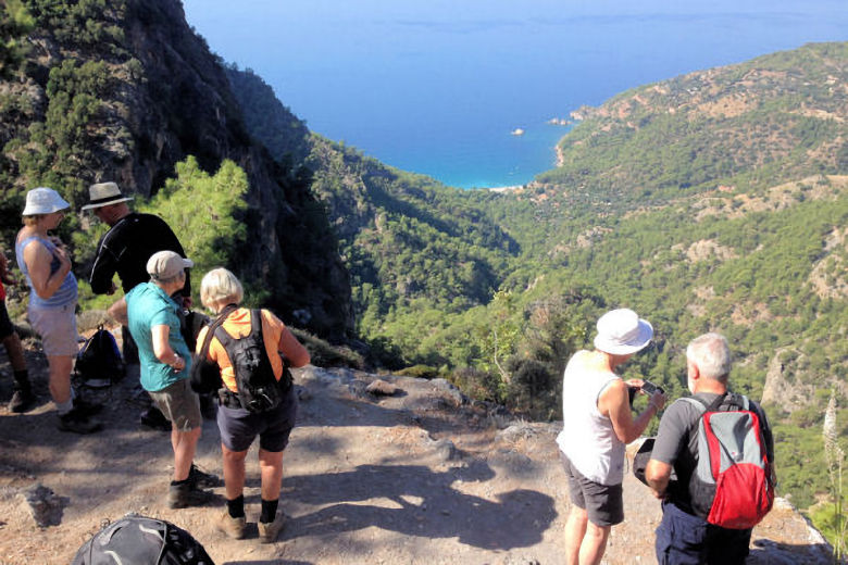 Stunning coastal views along some of our walking routes