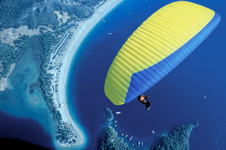 Paragliding from Mount Babadag