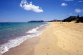 The beach