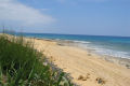 The western end of the beach