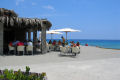 The bar at the end of the island