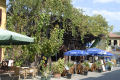 Pavement caf&eacute;s in Gocek