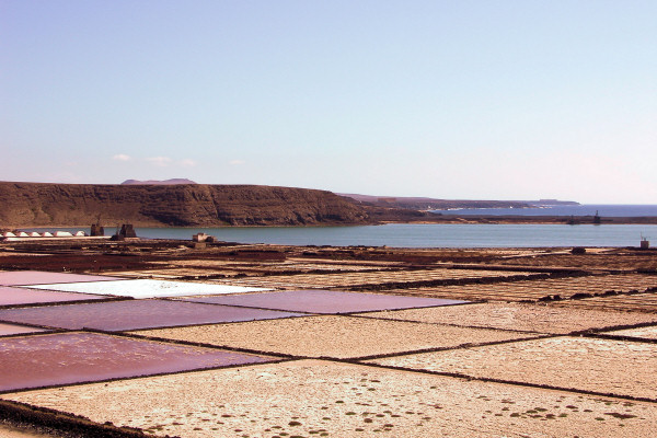 The nearby Salinas de Janubio