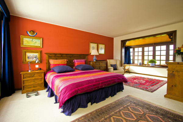 Master bedroom in Casa Estrella