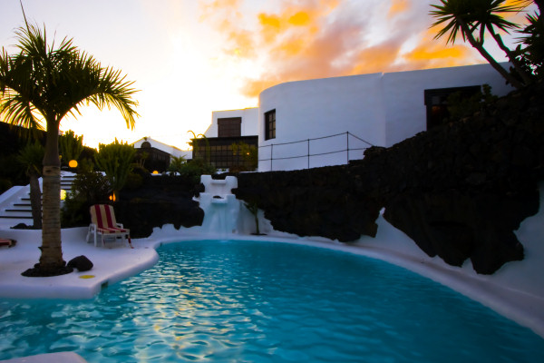 Sunset at Casa Teiga