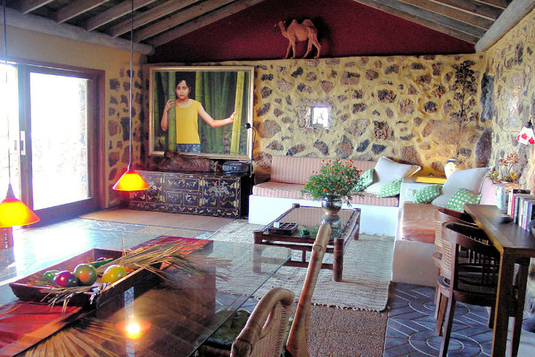 Lounge area in Casa Tuneras