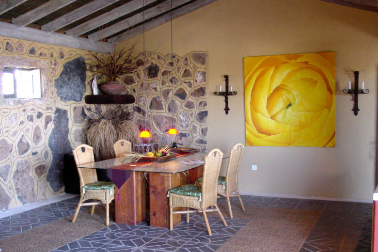 Dining area in Casa Tuneras