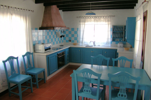Each villa has a well-equipped fitted kitchen