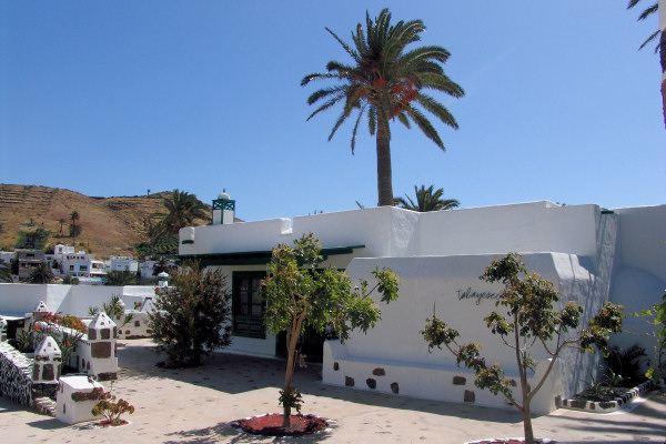 One of the villas