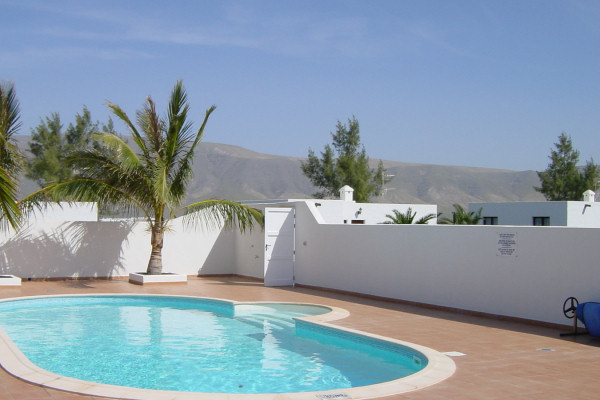 The shared swimming pool