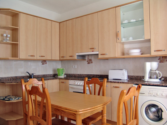 Kitchen in the villa