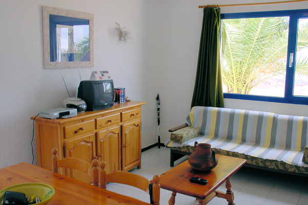 Example living area in an apartment
