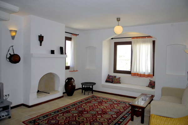 Living room in a villa