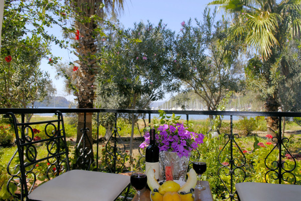 View from a balcony