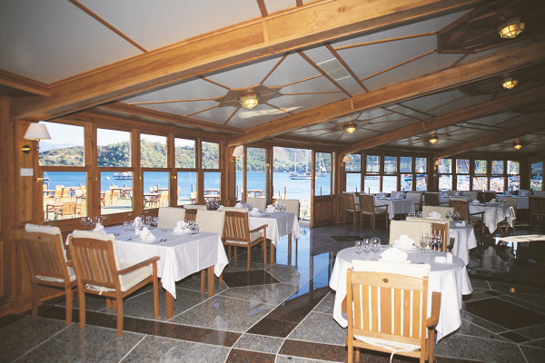 The Ece Saray's restaurant