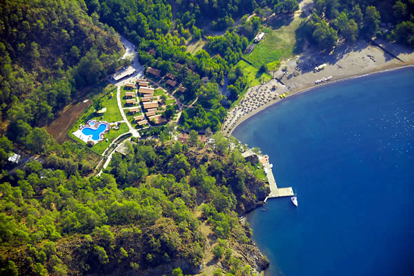 Aerial view of The Bay