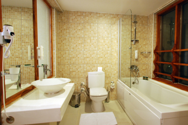 Well-appointed bathrooms
