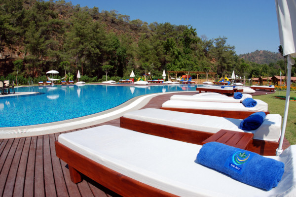 Relax by the pool