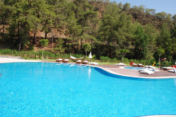 The swimming pool at The Bay