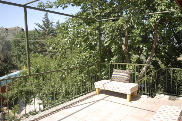 Upper-floor terrace