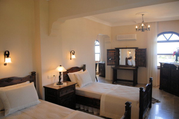 Bedroom in the Deluxe Suite