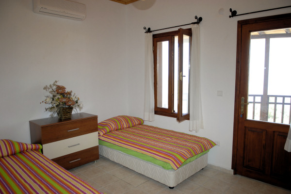 One of the bedrooms