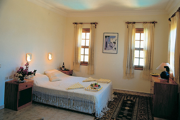 One of the bedrooms