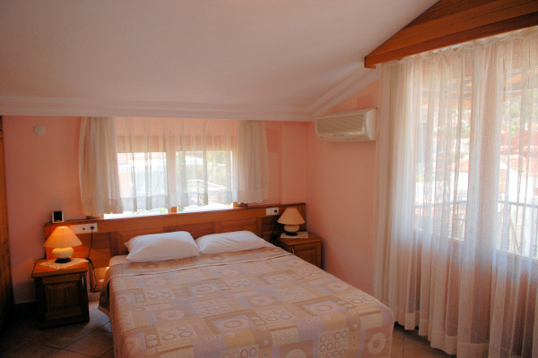 One of the bedrooms