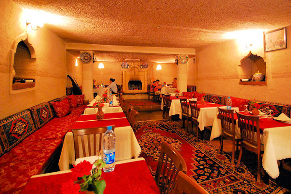 The cosy restaurant