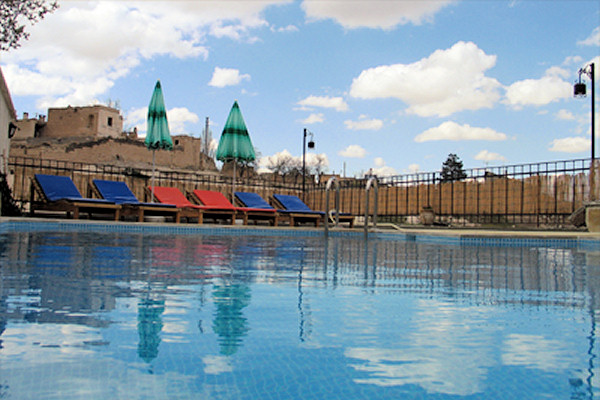The swimming pool