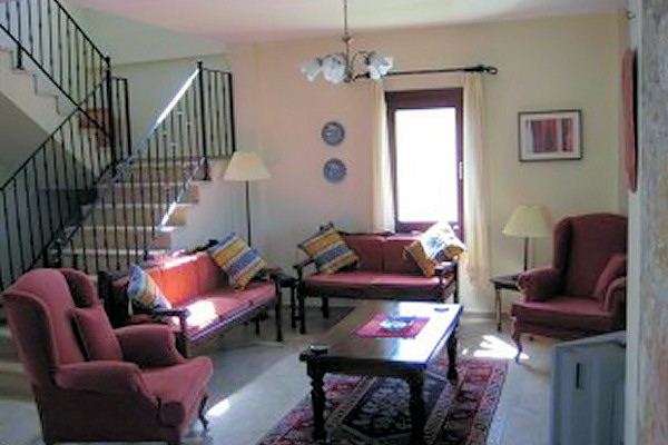 Lounge area in Villa Ata