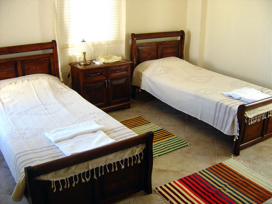 One of the bedrooms