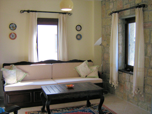 Sitting area in Villa Oya