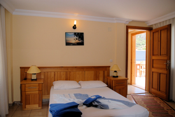 One of the bedrooms