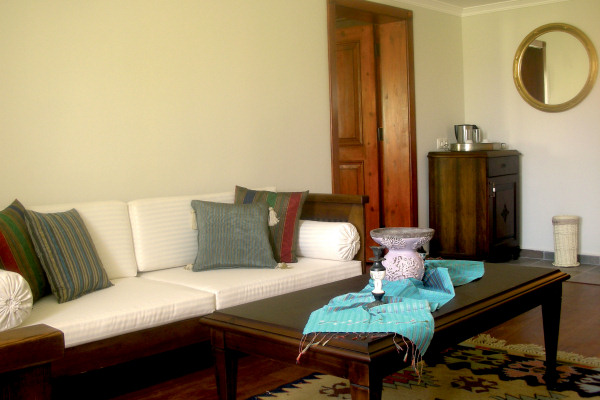 Lounge in a suite