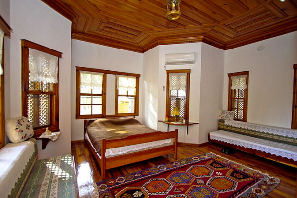 One of the bedrooms