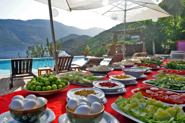 Wholesome breakfast buffet