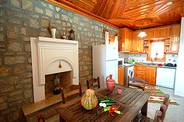 Kitchen and dining area
