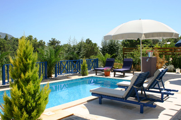 The pool and terrace