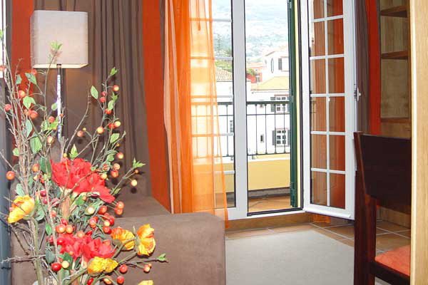 Some of the studios have balconies
