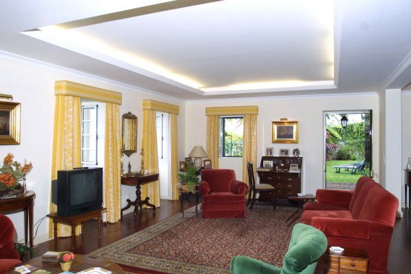 The communal lounge