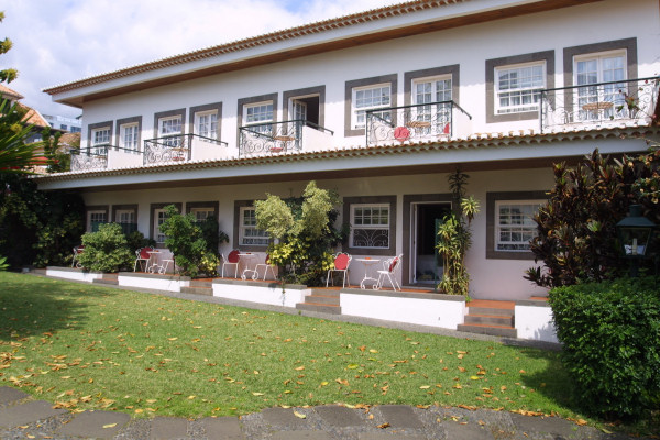 Some of the rooms are set in the gardens