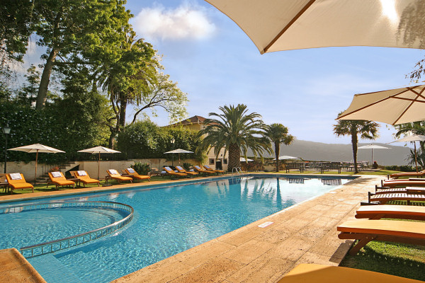 The hotel's swimming pool