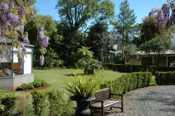 The pretty gardens at Quinta da Bela Vista