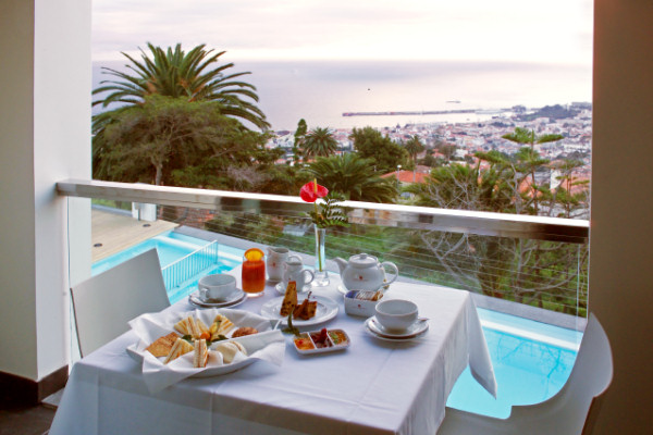 View from a balcony