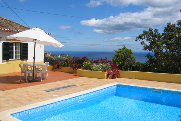 The private swimming pool