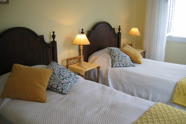 One of the bedrooms