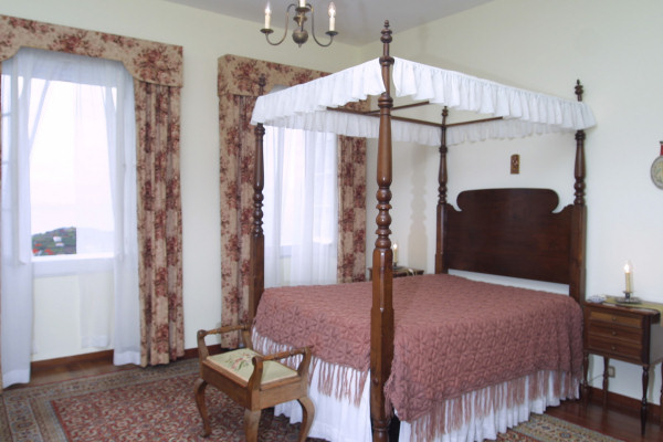 One of the bedrooms